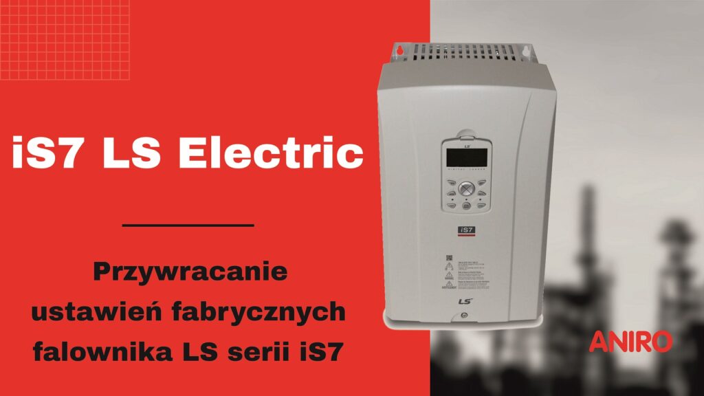 Przywracanie ustawień fabrycznych falownika