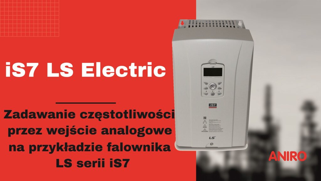 Zadawanie częstotliwości falownika przez wejścia analogowe