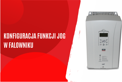 Konfiguracja prędkości serwisowej JOG w falowniku