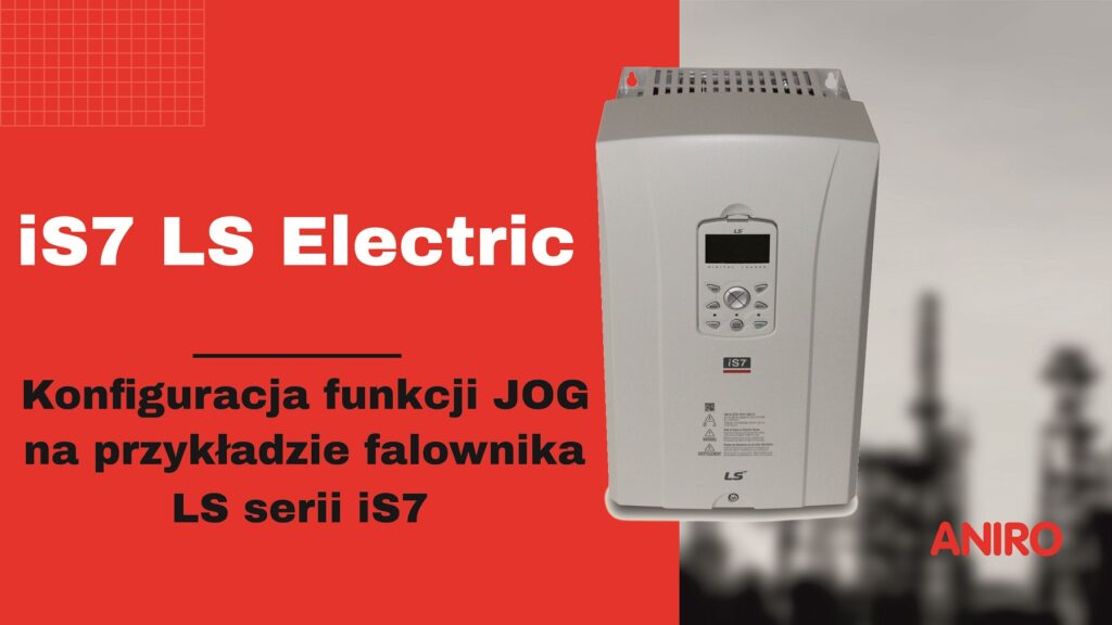 Konfiguracja prędkości serwisowej JOG w falowniku
