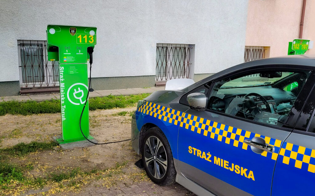 Stacja ładowania ANIRO - Straż Miejska Toruń