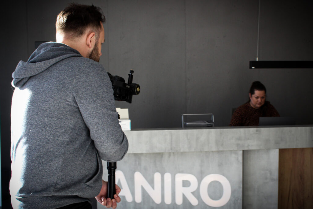 Realizacja filmu dot. wdrożenia systemu WMS w ANIRO