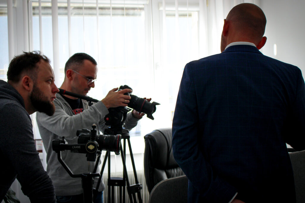 Realizacja filmu dot. wdrożenia systemu WMS w ANIRO
